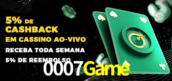 Promoções do cassino ao Vivo 0007Game